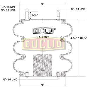 Euclid Air Spring 6350116 