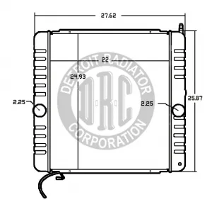 Detroit Radiator International 1149792 