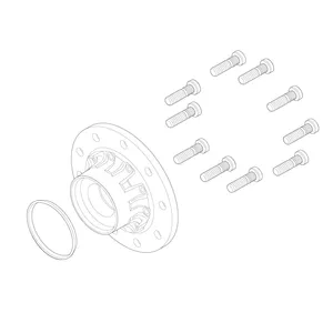 Holland HUB ASSEMBLY,SHORT 606896 