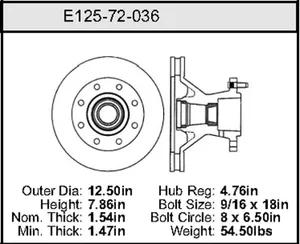Bendix ROTOR 458008 
