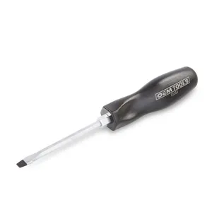 Great Neck Saw 1/4 X 4 Inch Slotted Screwdriver With Hex Bolster 1984559 