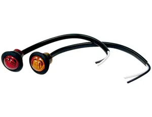 Buyers Products LIGHT 75iin RD MARKER 3 LED AMBER W 1576232 