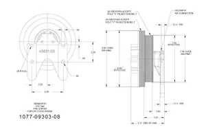 Kit Masters FAN HUB ASSY 3002584 