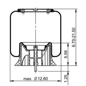 ContiTech Air Spring / 1R12-567 / 9026 6854536 
