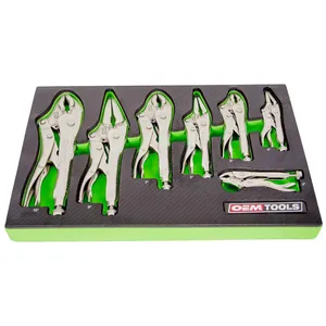 Great Neck Saw 7PC LOCK PLIER SET W HEX TIGHT 1983616 