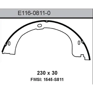 Bendix BRAKE SHOE 459720 