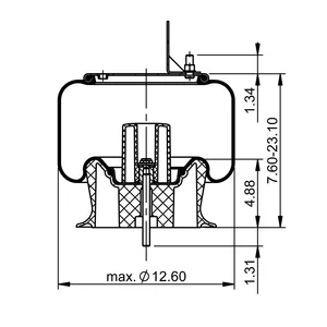ContiTech Air Spring / 1R12-403 / 9373 6854946 