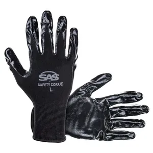 SAS Safety Corp GLV MED BLK 1PR 1308012 