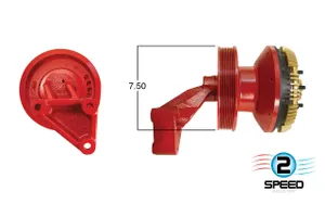 Kit Masters Reman Fan Clutch 3019084 