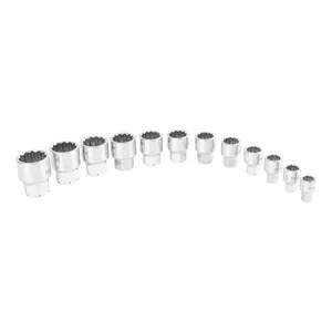Great Neck Saw 12 PC 1/4 DRIVE GO THROUGH SOCKET SET 1984392 