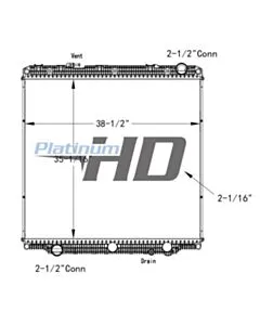 Platinum HD Radiator 308610 