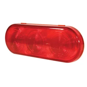 Grote Stt Lamp - Stt, Red, Oval, Female Pin, 3 Diode Led 234660 