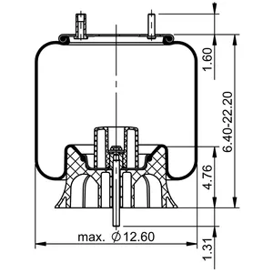 ContiTech Air Spring / 1R12-502 / 9921 6853570 