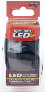 Optronics LED LICENSE LIGHT;BRACKET;BLACK;RETAIL 308728 