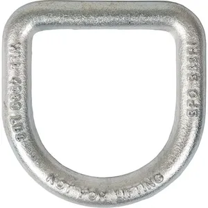 Buyers Products D RING,1/2in FORGED,WHITE ZINC 1574720 
