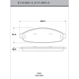 Bendix DISC PAD 443026 