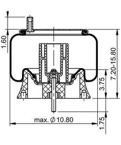 Automann Air Spring Roll 945004 