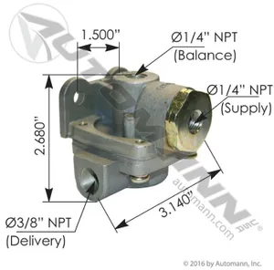Automann Air Brake Valve 297764 