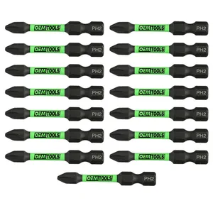 Great Neck Saw 15 PK EXTENDED IMPACT BIT SET PH 2 1982520 