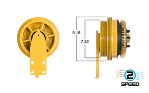 Kit Masters Reman Fan Clutch 3021243 