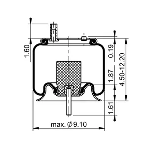 ContiTech Air Spring / 6 6.5-11 S 1215 6856536 