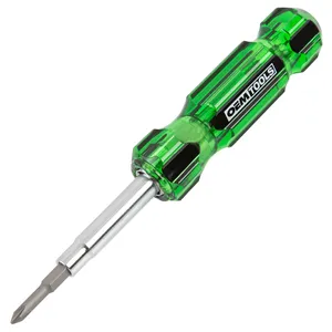 Great Neck Saw 6 IN 1 SCREWDRIVER W ACETATE HANDLE 1984351 