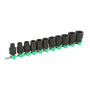 Great Neck Saw 1 2 Inch Drive 11 Piece Impact Socket Set SAE 1985053 