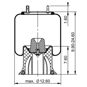ContiTech Air Spring / 1R12-103 / 9101 6857006 