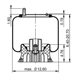 ContiTech Air Spring / 1R12-541 / 8825 6855540 