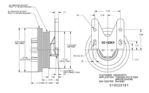 Kit Masters FAN HUB ASSY 2991584 