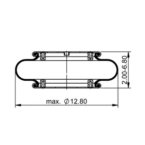 ContiTech Air Spring / FS 330-11 771 CT 6856074 
