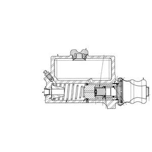 Haldex Brake Chamber Air Hydraulic 2113308 