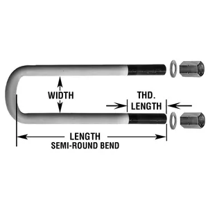 Meritor U-Bolt Assembly 2744341 