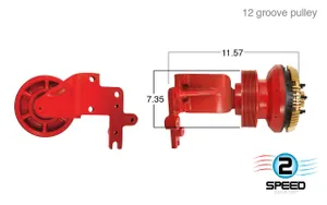 Kit Masters Reman Fan Clutch 3022315 