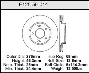 Bendix ROTOR 446596 