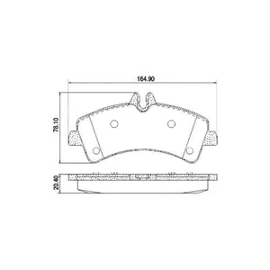Meritor Disc Pad Set 776290 