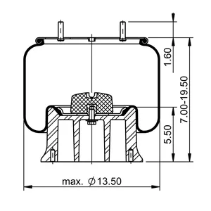 ContiTech Air Spring / 11 10.5.15 A 419 6856810 
