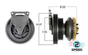Kit Masters Reman Fan Clutch 3021783 