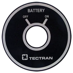 Tectran NAME PLATE 1212704 