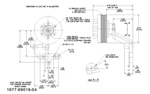 Kit Masters FAN HUB ASSY 3002020 