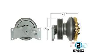 Kit Masters Reman Fan Clutch 3021389 