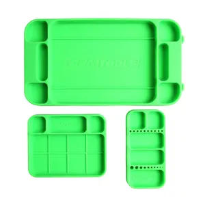 Great Neck Saw SILICONE PARTS TRAY GREEN 3 PIECE 1985161 