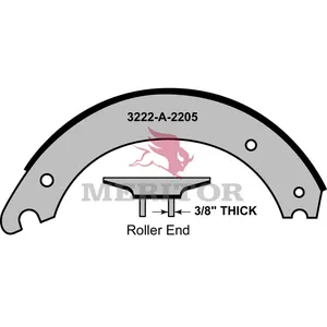 Meritor Reman Shoe 2711834 