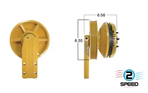 Kit Masters Reman Fan Clutch 3022795 