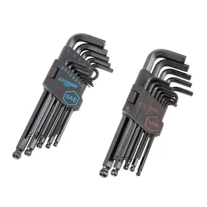 Great Neck Saw SAE and Metric Hex Key Set 1983302 