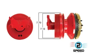 Kit Masters Reman Fan Clutch 3021551 
