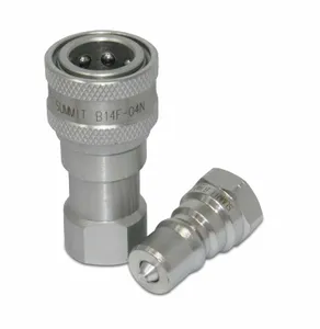 Summit Hydraulics 1/4 ISO 7241-B Quick Disconnect Hydraulic... 6608708 