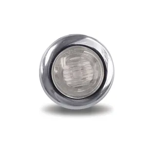 Trux Mini Button Dual Revolution Amber/Green LED 322784 
