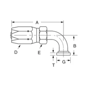 Eaton HOSE END (Reus) 878423 