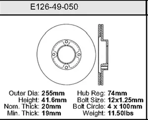 Bendix ROTOR 459814 